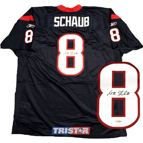Matt Schaub Signed Autographed Houston Texans Authentic Reebok Jersey