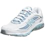 New Balance Women's WR8511 Running Shoe,White/Blue,8 B