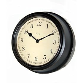 Equity (87389) Wall Clock with Antique Finish by Equity