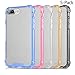iPhone 7 PLUS Cases, AMBM Crystal Clear Back TPU colorful Bumper Shockproof Drop Protection Cover, Slim Thin Fit Clear For Apple iPhone 7 PLUS 5.5 inches Clear Black Blue Pink Yellow