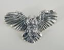 Sterling Silver Owl in Flight
