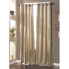 Lambert Curtain Panel Drapery 57x84 with 8 GROMMETS, Sage by Victorian Collections
