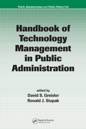 Handbook of Technology Management in Public Administration (Public Administration and Public Policy)