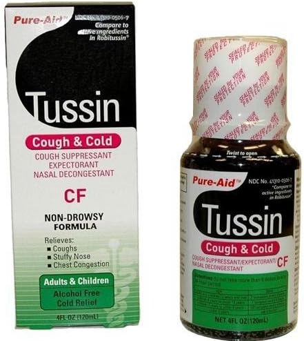 Pure-aid Tussin Cough and Cold