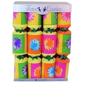 Hip Hop Flowers Party Crackers-box 8pcs