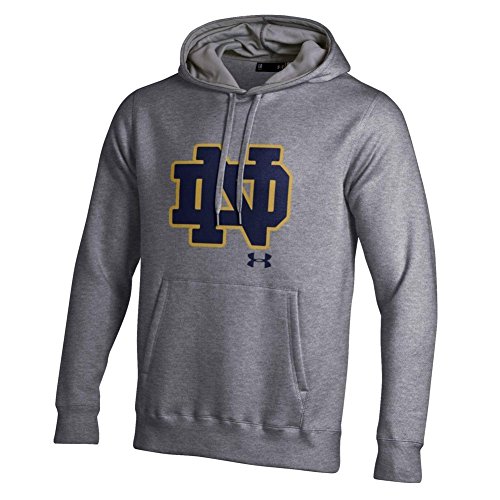 Notre Dame Fighting Irish Hooded Sweatshirt Carbon Heather