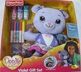 Doodle Bear Violet Gift Set - Bonus Markers Included