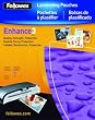Fellowes 3 Mil 9 x 11.5 Inch Glossy Pouches 100 Pack (52454)