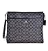 Coach Outline Signature File Bag Crossbody - Black/Smoke/Black