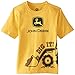 John Deere Little Boys' Construction Dig It Short Sleeve Tee
