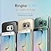 Ringke Slim Compatible with Galaxy S6 Edge Case Snug-Fit Slender Tailored Cutouts Lightweight & Thin Side to Side Edge Coverage Superior Coating PC Hard Skin for Galaxy S6 Edge - SF Black