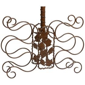DII Antique Copper Grape Vine Wine Rack by DII