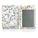Flower Power Design Protective Decal Skin Sticker for Amazon Kindle E-Book Reader