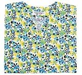 Floral Frenzy Print V-neck Scrub Top (XS-3X) SIZES RUN LARGE! (XS)