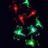 Solar Garden Dragonfly Lights, 24 LED Colour Changing Lights