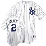 Derek Jeter New York Yankees Home Pinstripe Youth MLB Replica Jersey