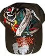 Ed Hardy Hat Specialty Cap Olive Knife Dagger Rose