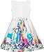 Sunny Fashion Girls Dress Seeking Flower Embroidery Chinese Style