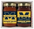 Hot Sauce Harrys 4710 MICHIGAN Wolverines Double Play BBQ Salsa