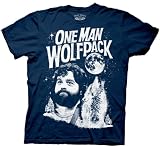 The Hangover - One Man Wolfpack Adult T-shirt in Navy