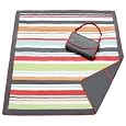 JJ Cole Collections All-Purpose Blanket, Gray/Red