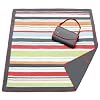 JJ Cole Collections All-Purpose Blanket, Gray/Red