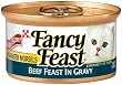 Fancy Feast Gourmet Cat Food, Marinated Morsels Beef Feast in Gravy, 3-Ounce Cans (Pack of 24)