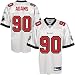 Reebok Tampa Bay Buccaneers #90 Gaines Adams White Replica Football Jersey