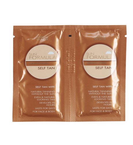 Sun Formula Self Tan Wipes