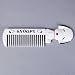 Peanuts Gang Snoopy Mini Hair Brush Comb Beige