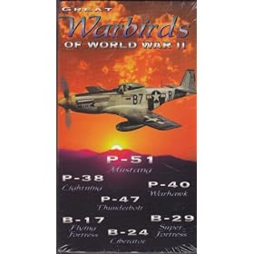 Great Warbirds of World War II: P-51 Mustang, P-38 Lightning, P-40 Warhawk, P-47 Thunderbolt, B-a7 Flying Fortress, B-24 Liberator, & B-29 Super Fortress