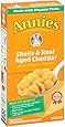 Annie's Totally Natural Shells & Real Aged Cheddar Mac & Cheese, 6 oz, 12 Pack