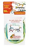 Cofalu Kim'Play - Scoubidous - 50 Brins classiques + Notice