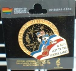 4th of July 1996 - 1996 Atlanta Olympic Pin