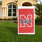 University of Nebraska Huskers Flag - Garden Size