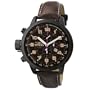 Invicta Men's 4540 Force Collection Lefty Chrono XL Leather Watch