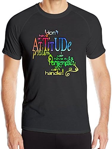 BeastFashion Men's I Do't Have A Problem Quick Drying Short Sleeve Sports T-Shirt