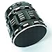 Kcrtek Portable Bluetooth Wireless Metal Mini Speaker with 1 Year Warranty, Built in Hands Free Microphone and Rechargable Battery Support Tf Function Works for Iphone, Ipad Mini, Ipad 4/3/2, Itouch, Blackberry, Nexus, Samsung and Other Smart Phones and Mp3 Players Black Color