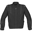 Alpinestars P1 Sport-Touring Drystar Men's Textile Sports Bike Racing Motorcycle Jacket - Black