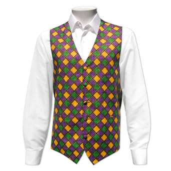 mardi gras vest sale