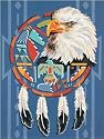 Dimensions Eagle Shie-Learn To Paint 9X12