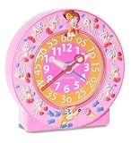 Baby Watch - Dora - Reveil pedagogique - Rond Pedagogique - Rose avec personnages en 3D