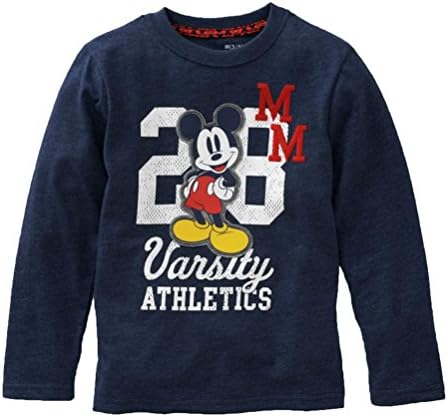 Disney Little Boys Mickey Mouse Varsity Tee (7yrs)
