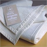 ORGANIC COTTON BABY BLANKET FOR COT