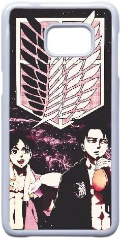 Durable Phone Case Samsung Galaxy S6 Edge Plus Cell Phone Case White Npwnr Attack On Titan Plastic Durable Cover