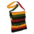Handcrafted Rasta Multi Colored Hemp Shoulder Bag