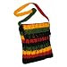 Handcrafted Rasta Multi Colored Hemp Shoulder Bag
