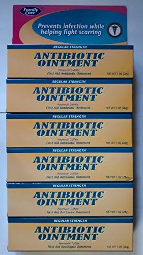 Family Care, Antibiotic Ointment (1) Oz., Pack of 6