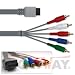 HD HDTV Componenten Komponenten Kabel cable Plasma LCD-Fernseher Beamer f&uuml;r Ihre Nintendo wii Spielkonsole