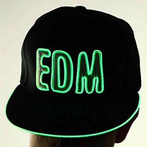 Light Up Snapback Hat - EDM